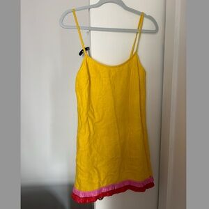 staud summer mini dress